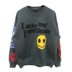 Kanye West Fashion Lucky Me I See Ghost Sweatshirts