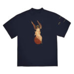 Kanye West Jesus Is King Archangel I T-shirt Navy