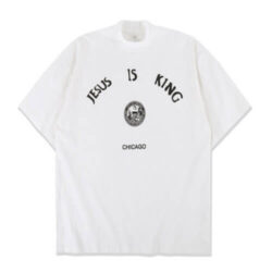 Kanye West 'Jesus is king' Chicago Seal T-shirt White