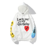 Kanye West “Lucky Me Birthday” Hoodies