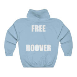 Free Hoover Kanye West Hoodie carolina blue