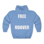 Free Hoover Kanye West Hoodie light blue