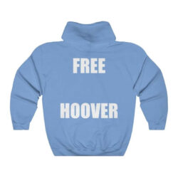 Free Hoover Kanye West Hoodie light blue