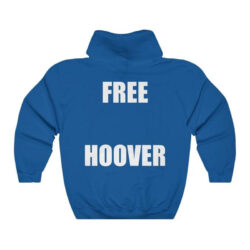 Free Hoover Kanye West Hoodie royal blue