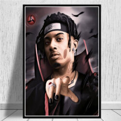 High Definition Posters And Prints Trippie Redd J Cole Kanye West Animation Playboi carti Wall Home De