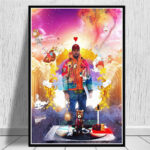 Kanye West Music Album Cover Canvas Poster