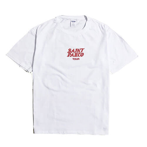 Kanye West Saint Pablo Tour General Admission Shirt White