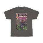 KanyeWest Yeezus Comic Book Art T-Shirt dark gray