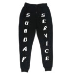 kanye west black sunday service pant