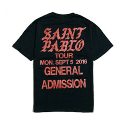 kanye west saint pablo hip hop shirt
