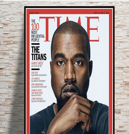 kanye west time the 100 most influential people
