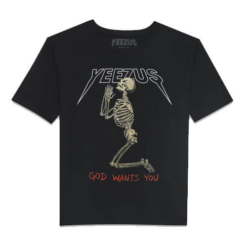 Kanye West Yeezus God Wants You The T-Shirt Front