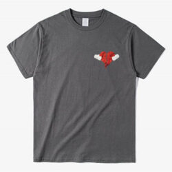 Kanye 808s Heartbreak Heart Essential T-Shirt Grey