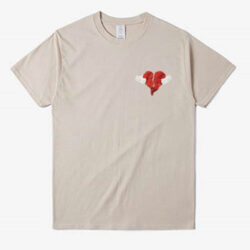 Kanye 808s Heartbreak Heart Essential T-Shirt Khaki