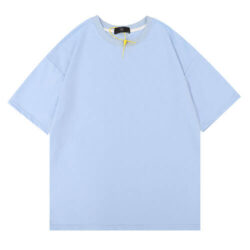 Kanye West & Drake Free Hoover Long T-shirt Blue