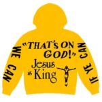 Kanye West CPFM for JIK Hoodie yellow back