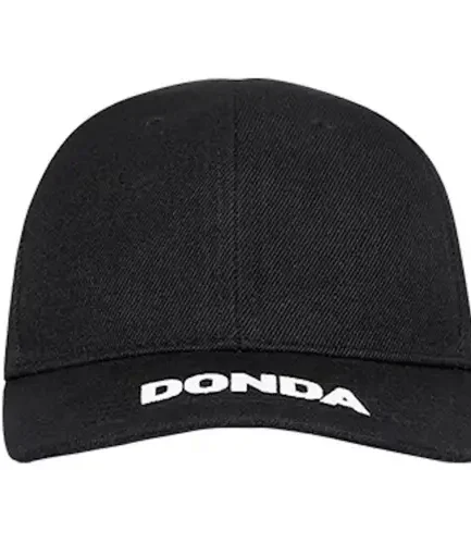Kanye West Donda Chicago Listening Event Hat Black front