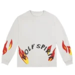 Kanye West Holy Spirit Long Sleeve Tee Bone Front