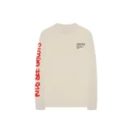 Kanye West Kids See Ghosts L/S Tee Beige front