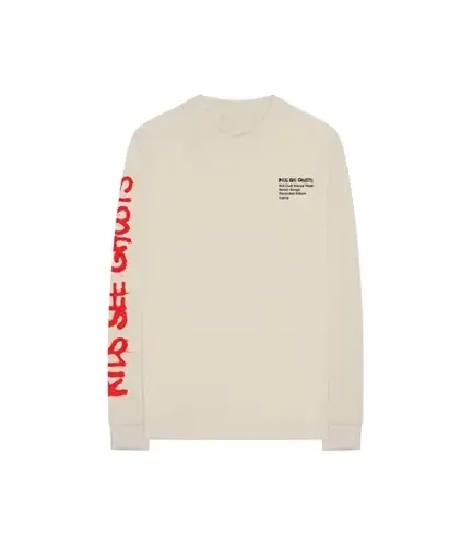 Kanye West Kids See Ghosts L/S Tee Beige front
