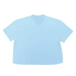Kanye West & Drake Free Hoover Baseball T-shirt Light Blue front