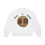 Kanye West Jesus Is King Painting II Crewneck White