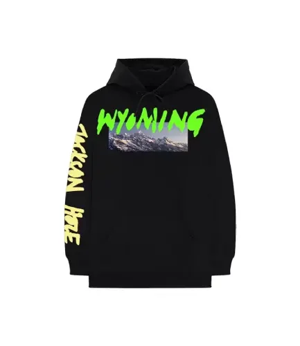 Kanye West Wyoming Hoodie Black